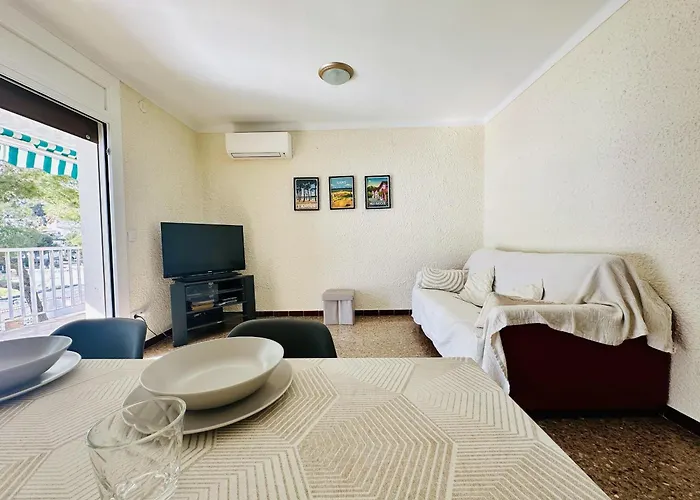 公寓 Frente Al Mar En Roses, Capacidad 6 Personas - Es-258-62 罗萨斯